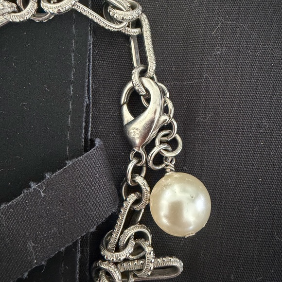 Chanel 13S Silver Maltese Cross Pendant Necklace - Picture 7 of 11